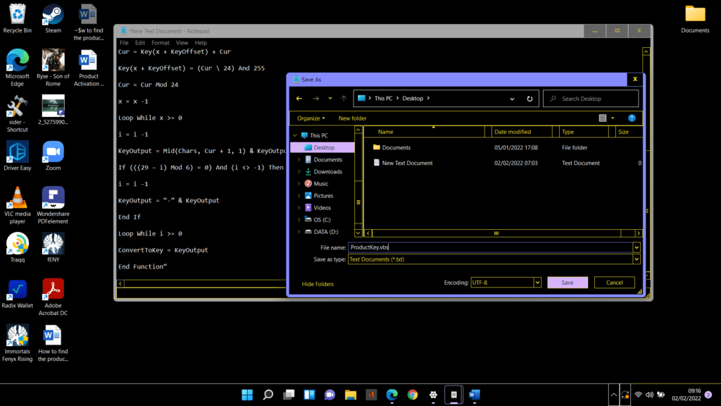 How to see your product key from the Windows registry